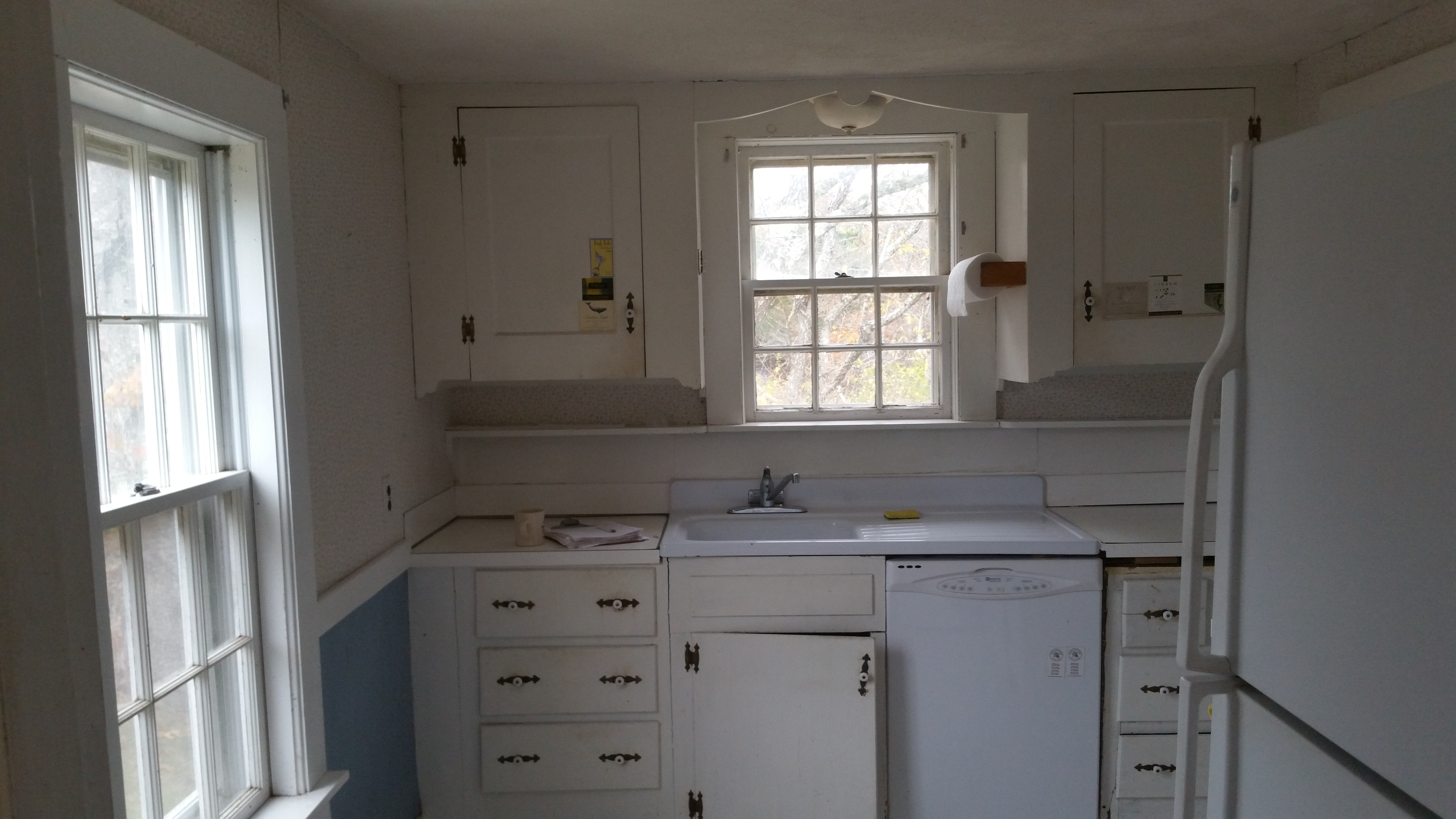Before: Open Concept Living Area