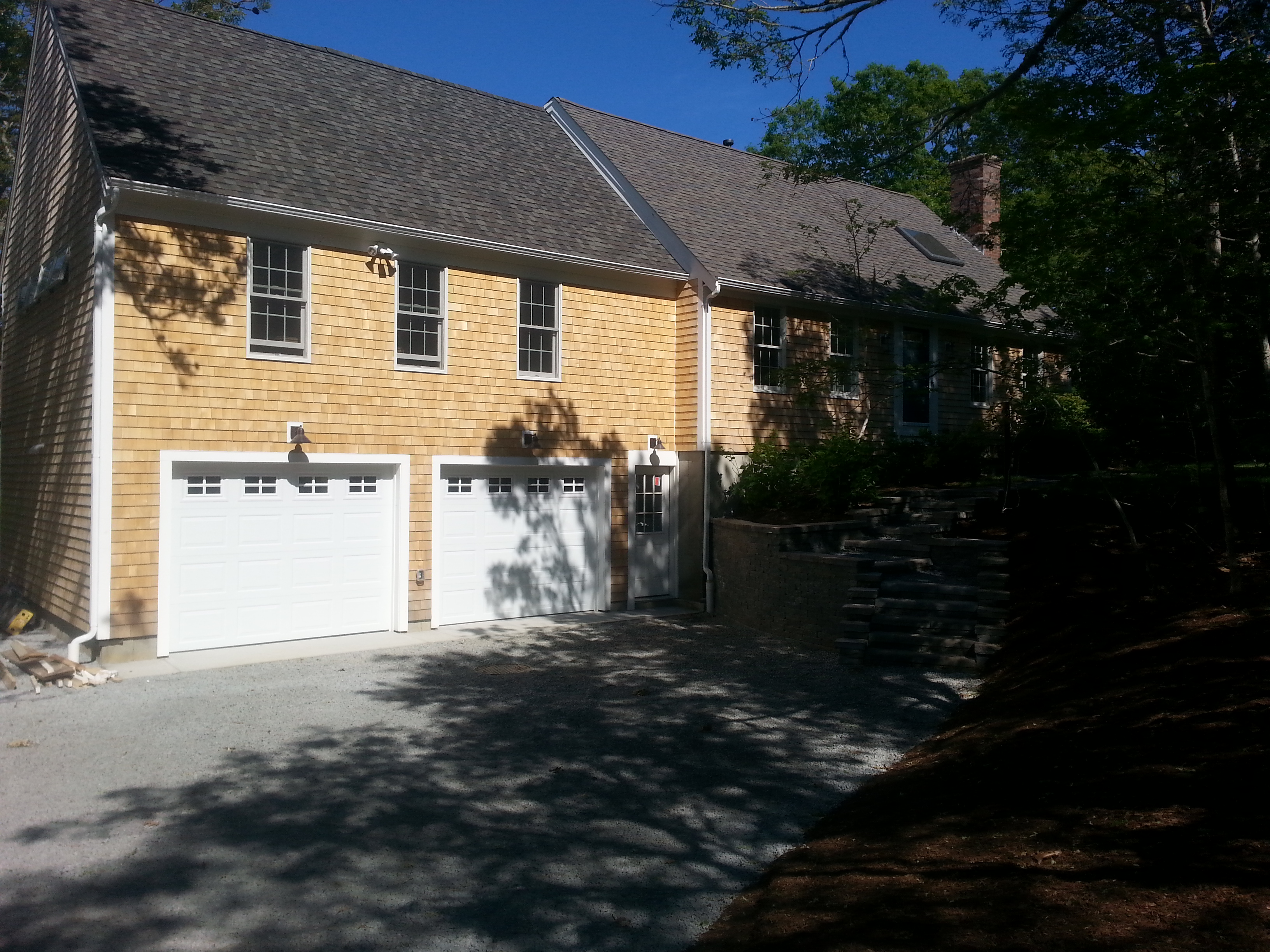 After: Garage with Living Space Above