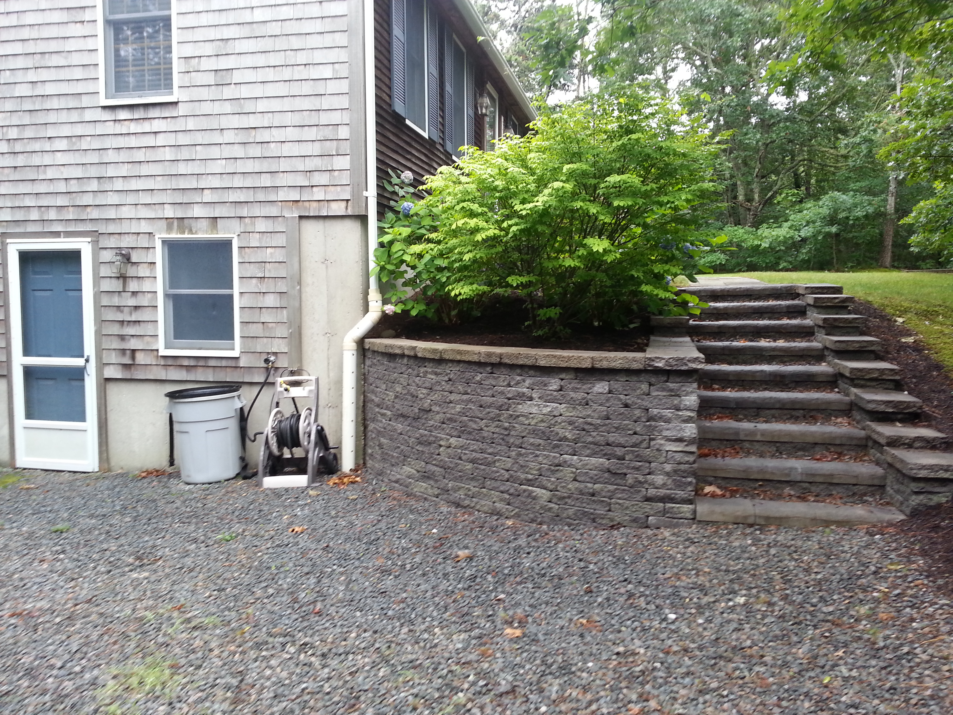 Before: Garage with Living Space Above